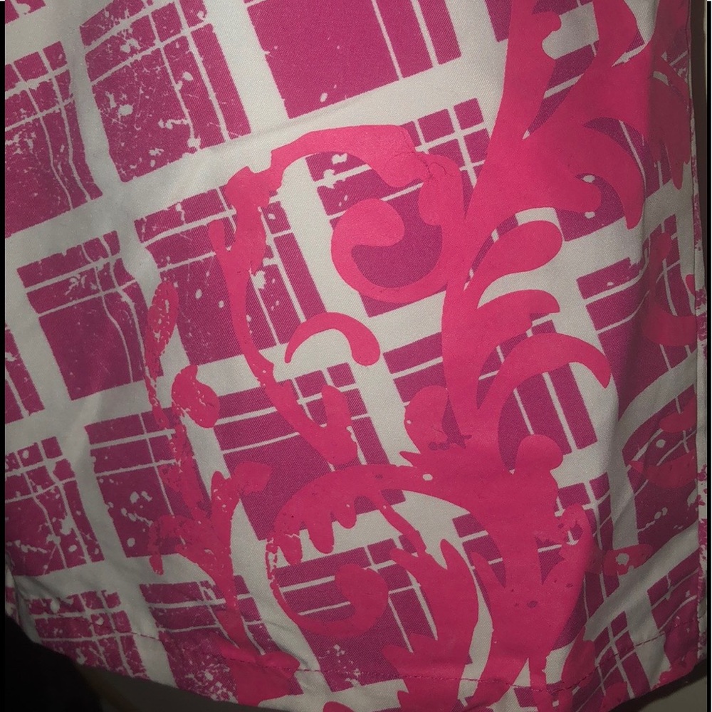 Body Glove Ladies Pink&White Pattern Board Shorts - Picture 2 of 4